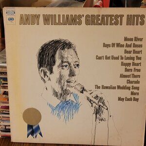 Lot of 5 Andy WIlliams 33 1/2 Vinyl (PLEASE READ DESCRIPTION)